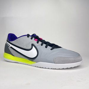 Nike Tiempo Legend 9 Academy IC Grey Indoor Soccer Shoes DA1190-017
